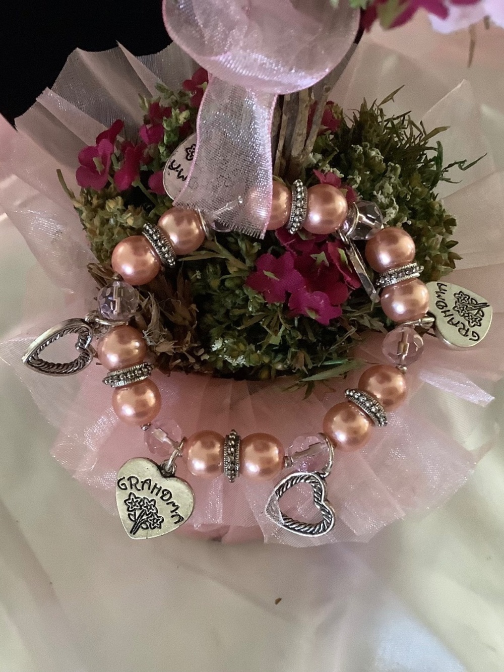 Beautiful Inspiration Charm Bracelet for Grandma